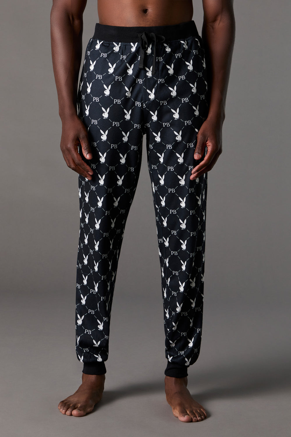 Playboy Print Pajama Jogger Playboy Print Pajama Jogger 1