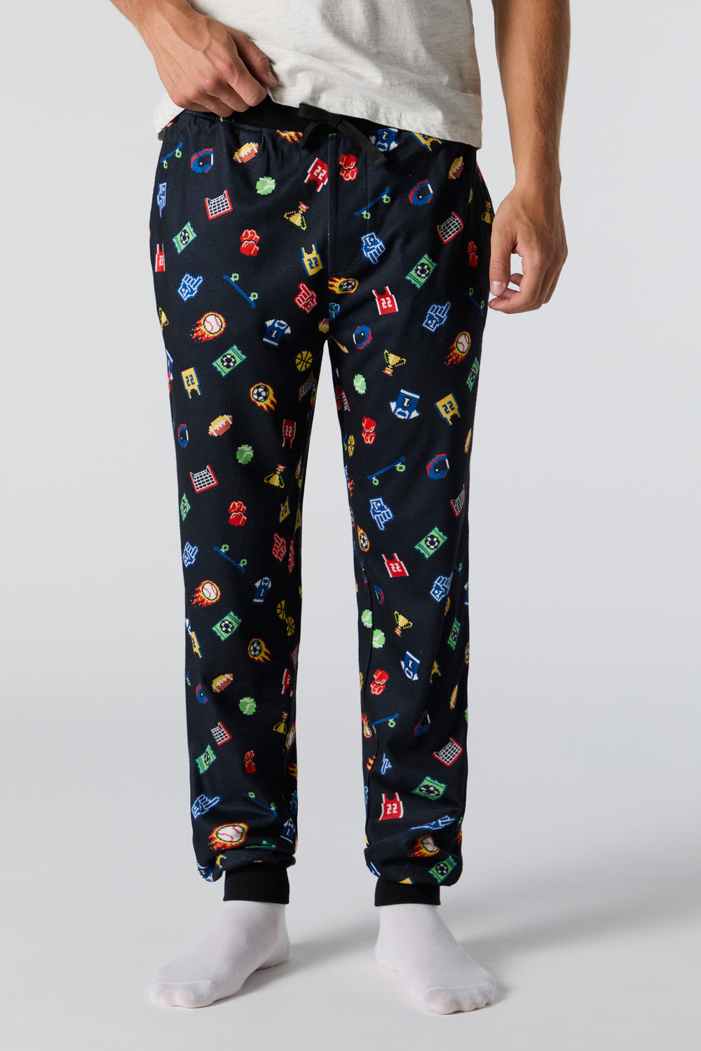 Printed Pajama Jogger Printed Pajama Jogger 4