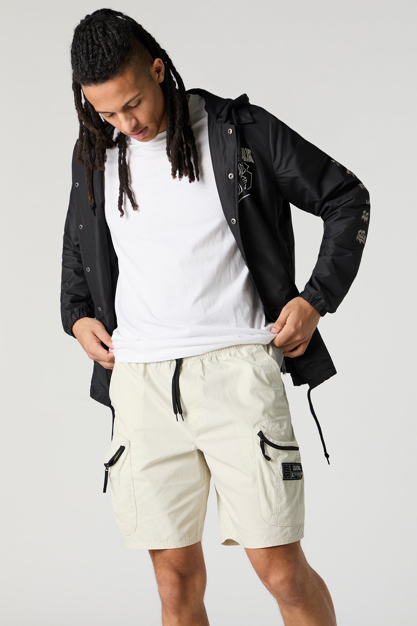 Zipper Pocket Cargo Short