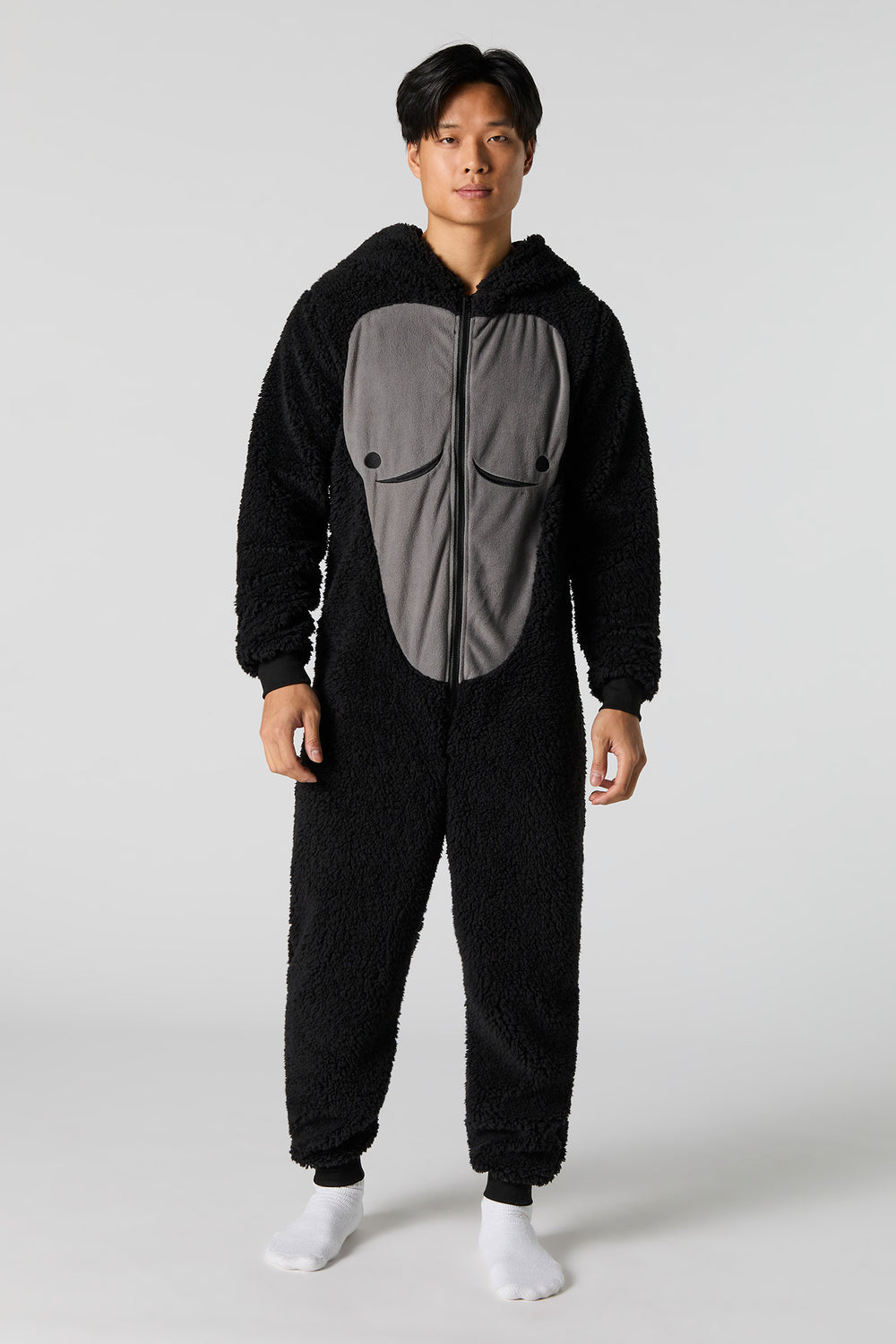 3D Gorilla Sherpa Onesie 3D Gorilla Sherpa Onesie 1