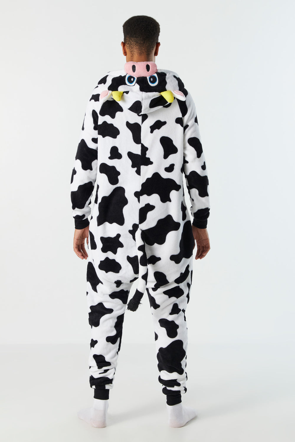 3D Cow Hood Plush Onesie 3D Cow Hood Plush Onesie 3