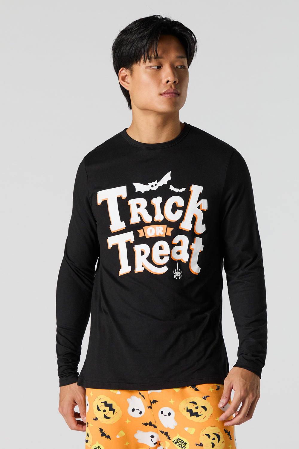 Mens Match the Family Trick or Treat 2 Piece Pajama Set Mens Match the Family Trick or Treat 2 Piece Pajama Set 3