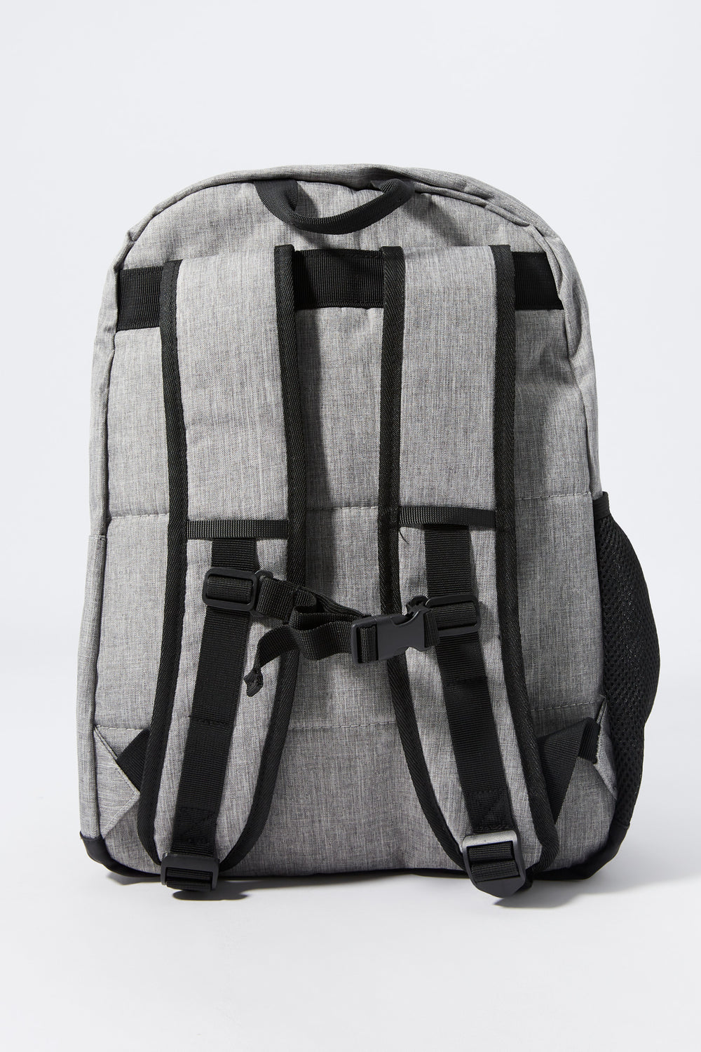 Heather Grey Multi Compartment Backpack Heather Grey Multi Compartment Backpack 3
