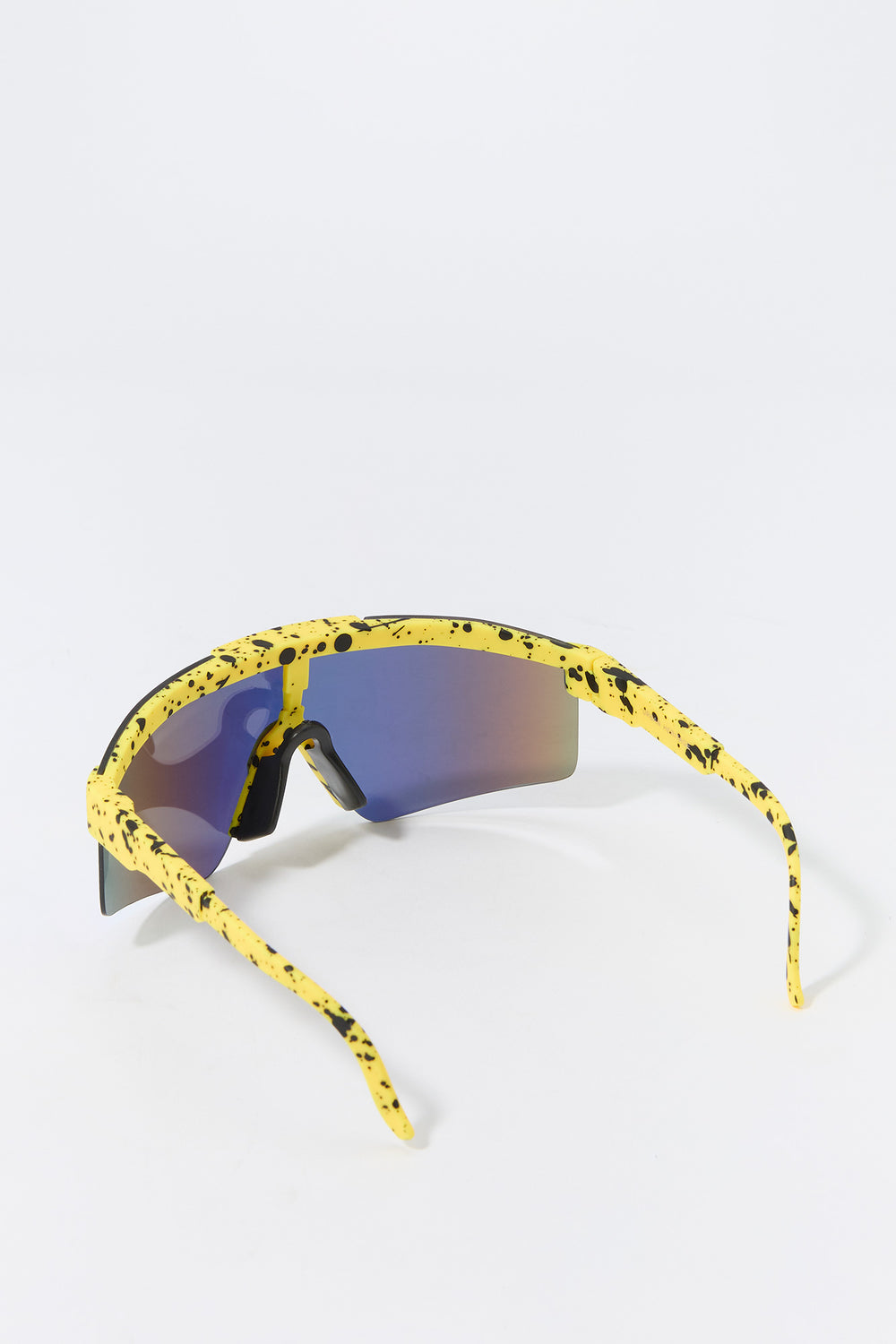 Paint Splatter Print Tinted Shield Sunglasses Paint Splatter Print Tinted Shield Sunglasses 3