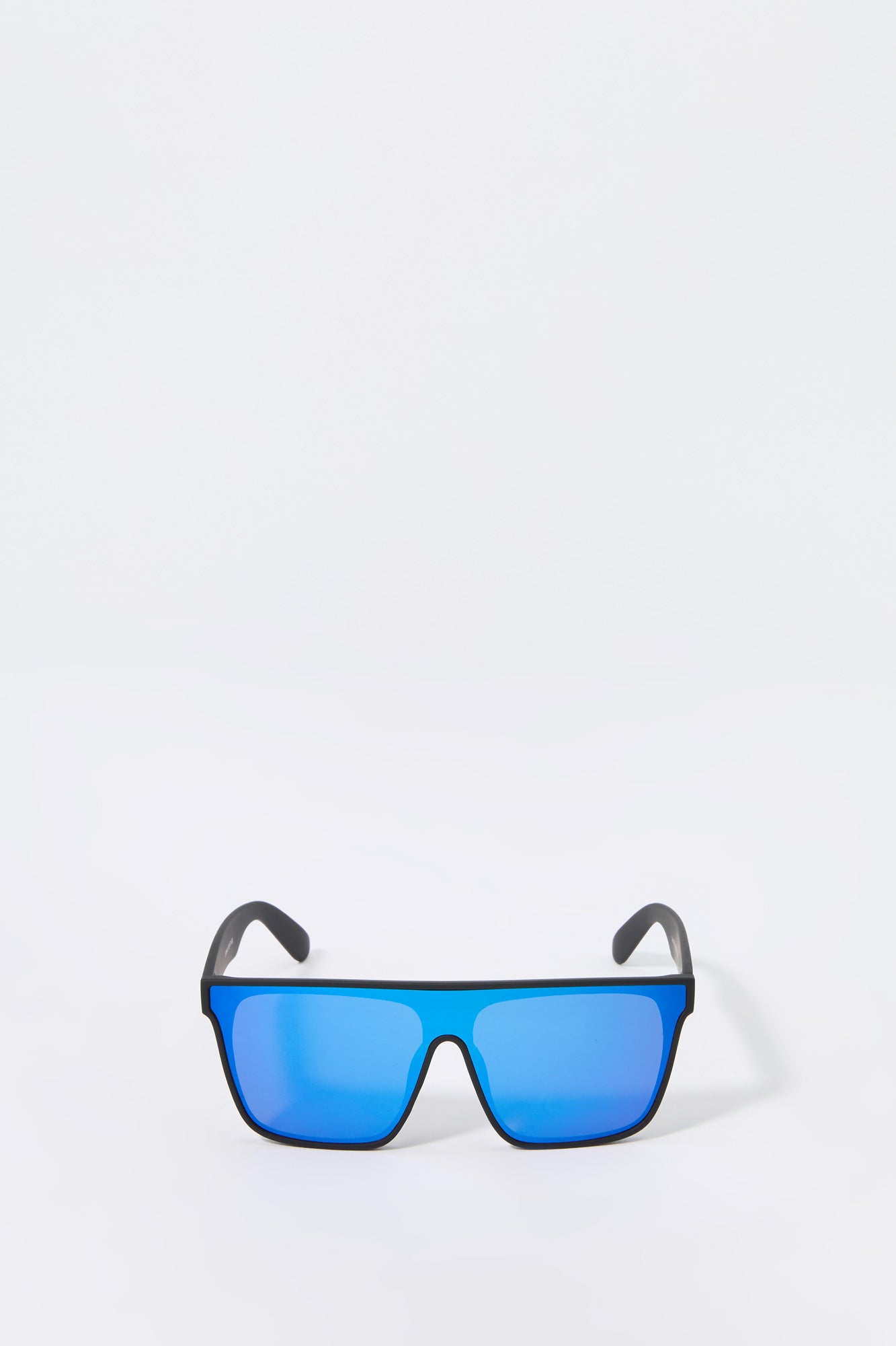 Square Shield Tinted Sunglasses