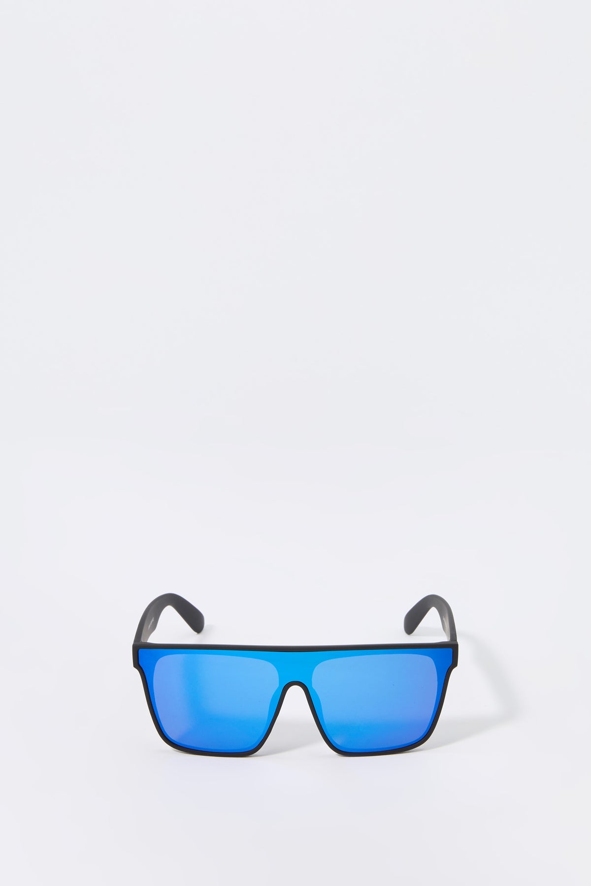 Square Shield Tinted Sunglasses