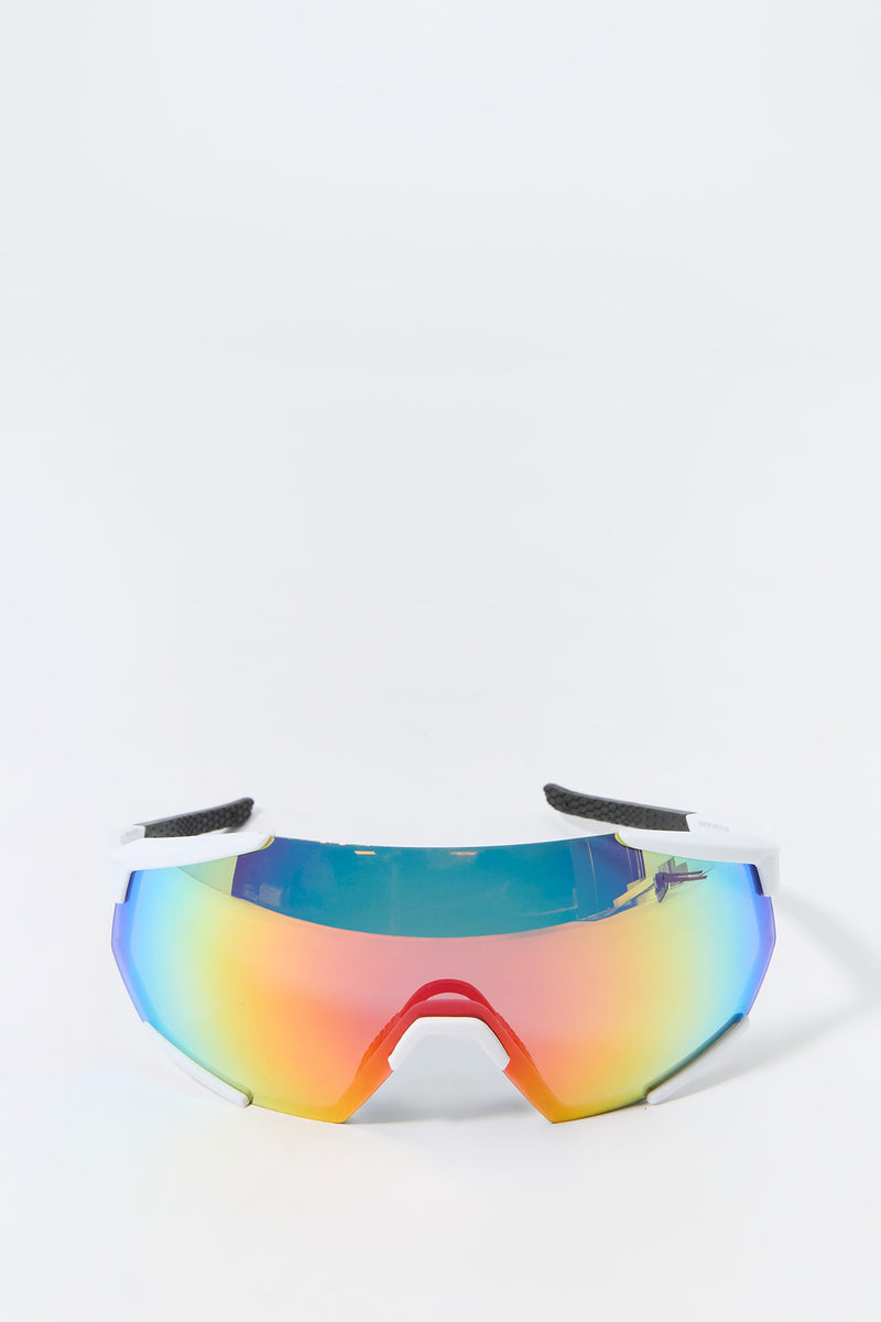 Sport Shield Tinted Sunglasses