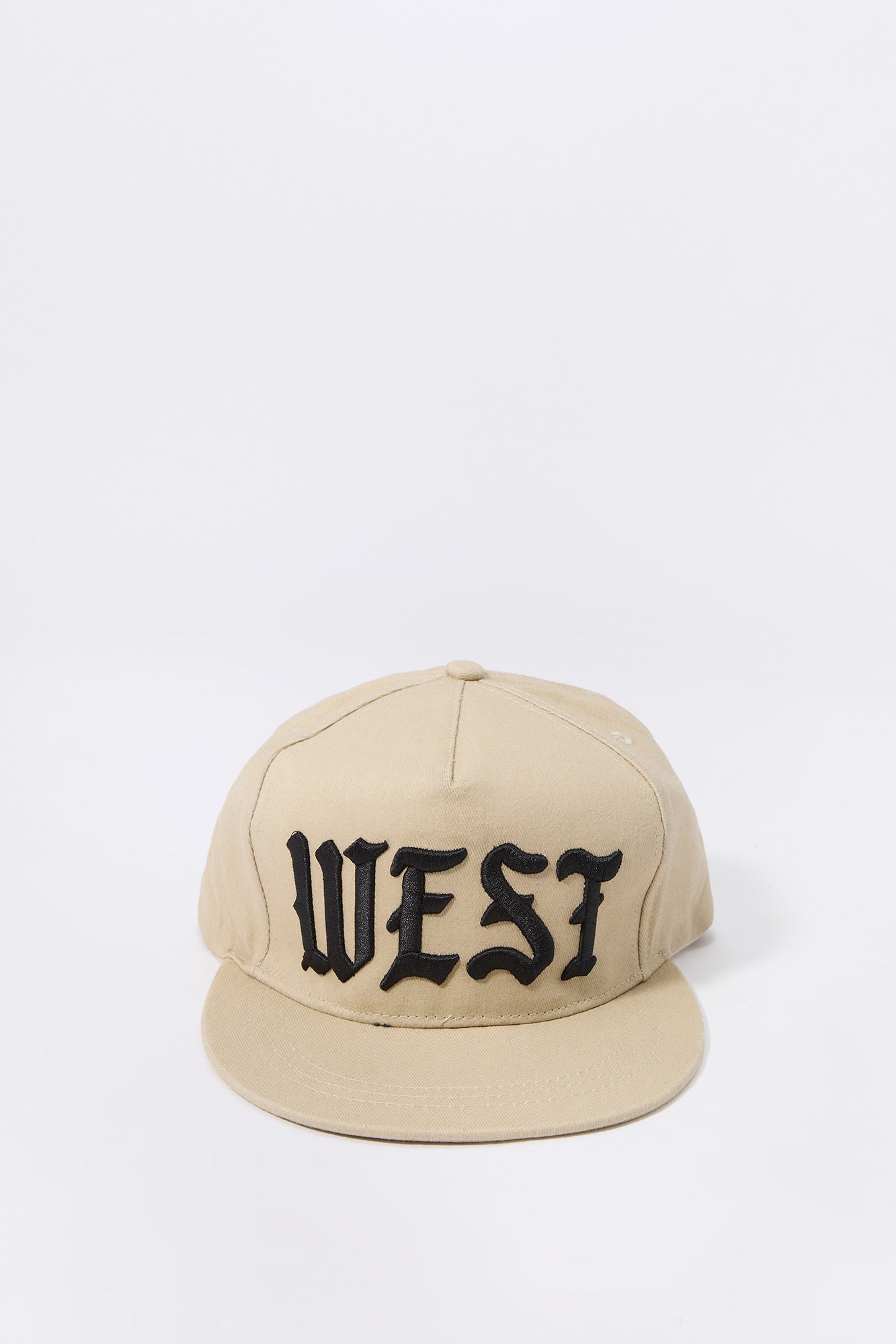 West Embroidered Snapback Hat