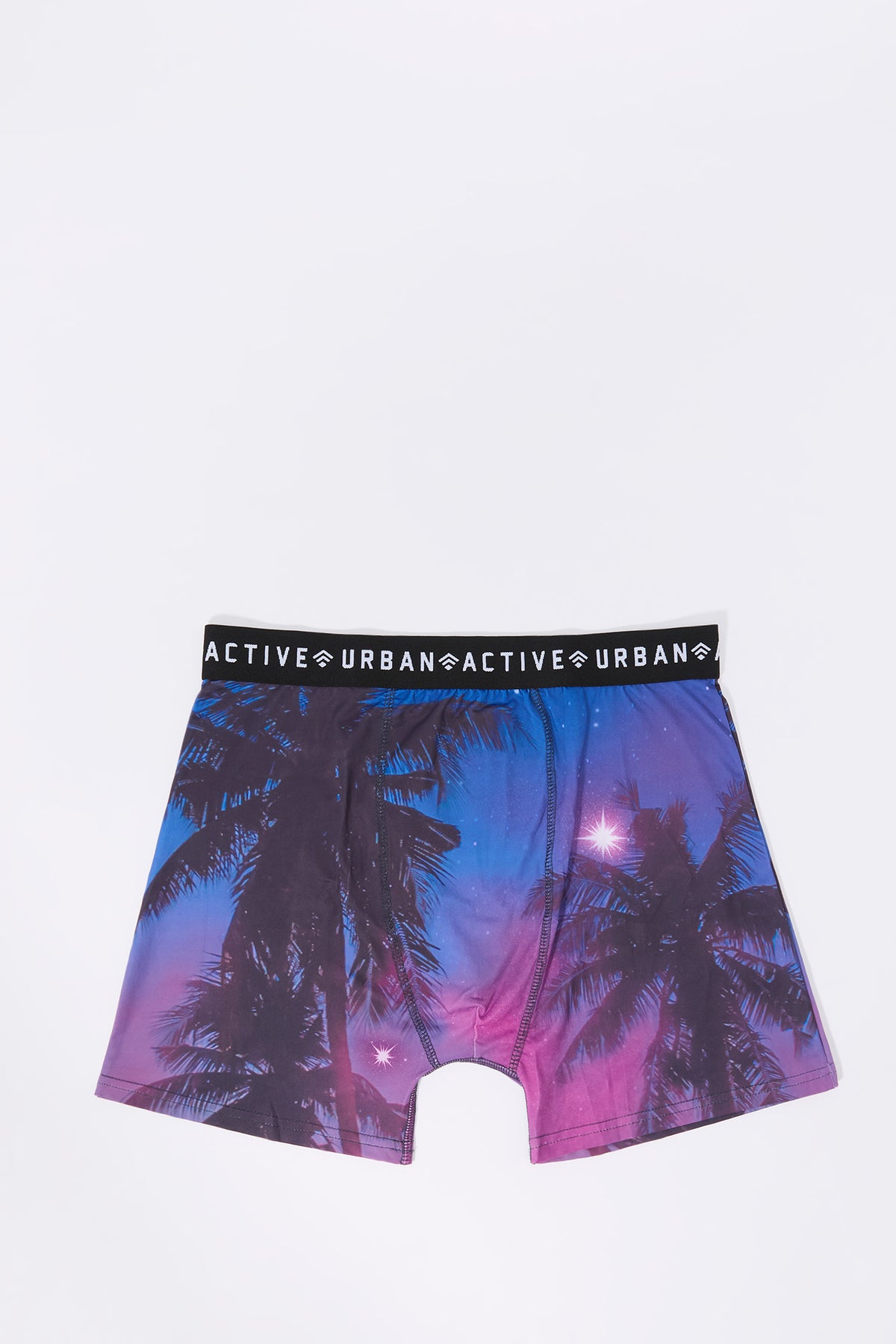 Palm Tree Print Boxer Brief