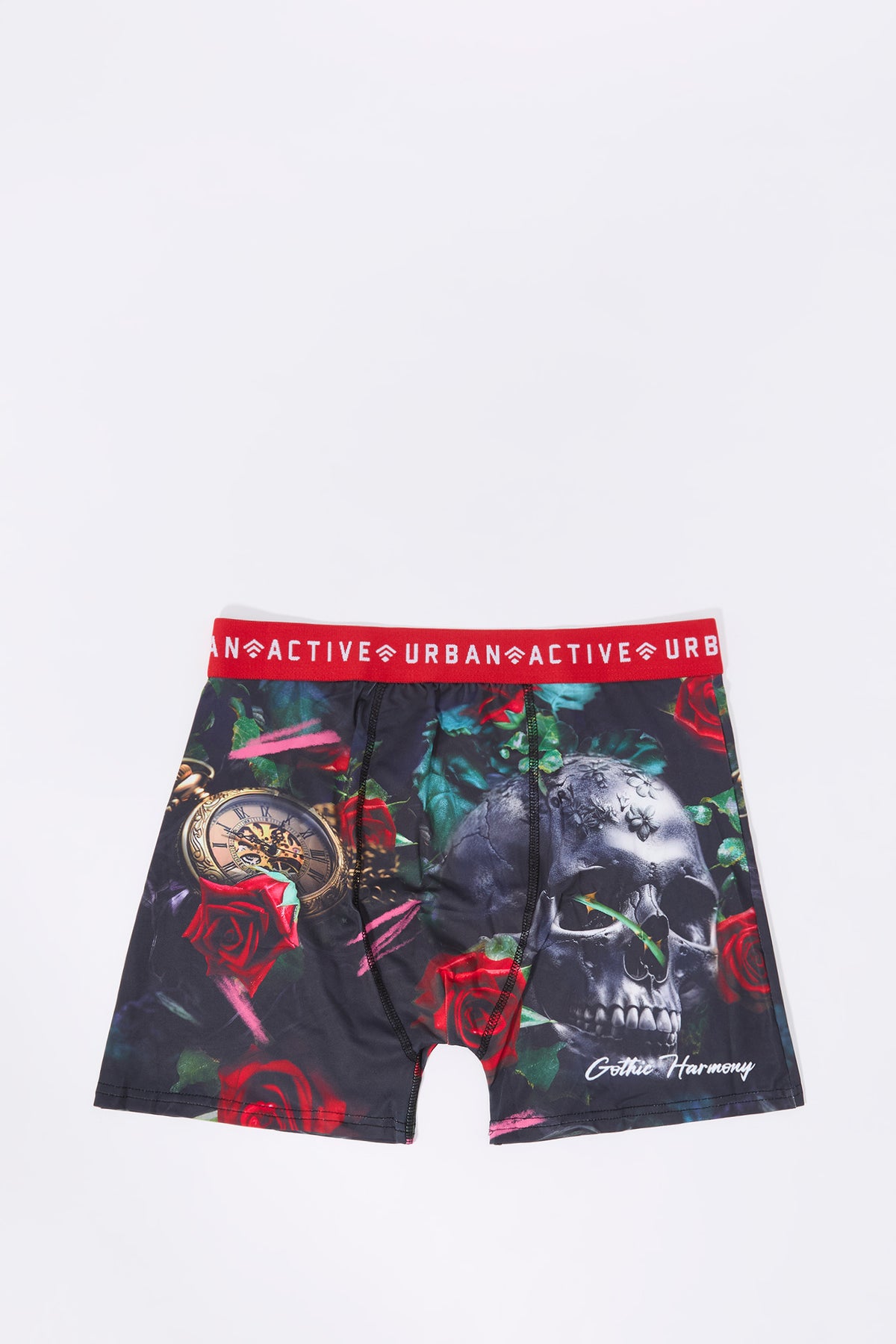 Gothic Print Boxer Brief