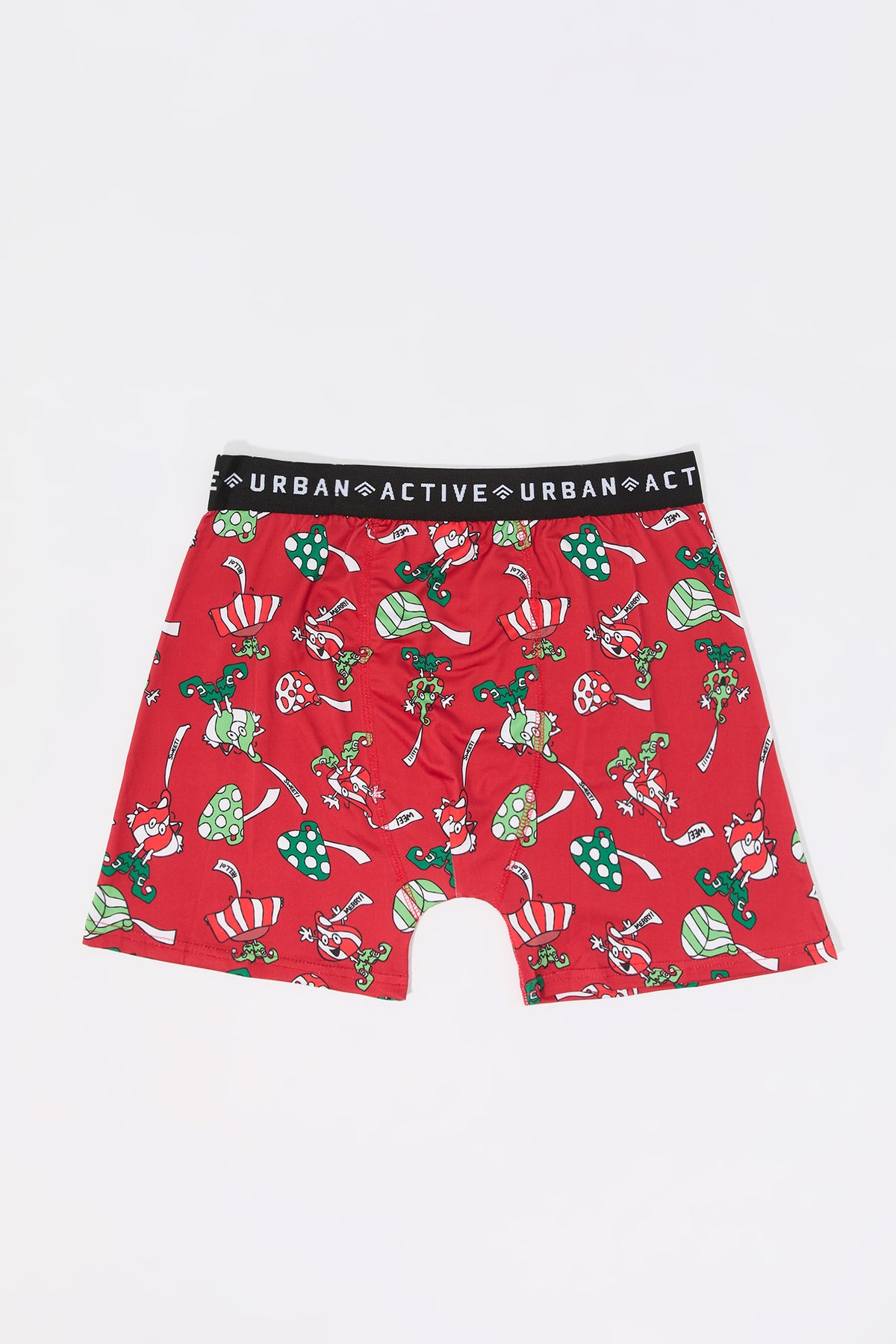 Urban Active Christmas Print Boxer Brief