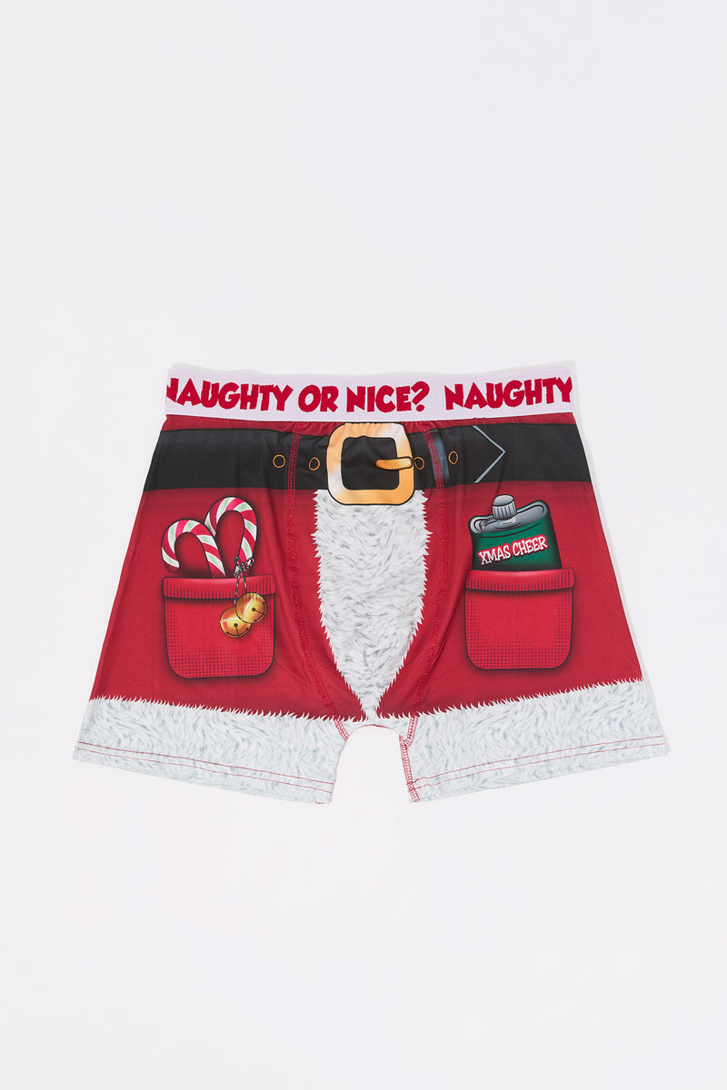 Christmas Print Boxer Brief