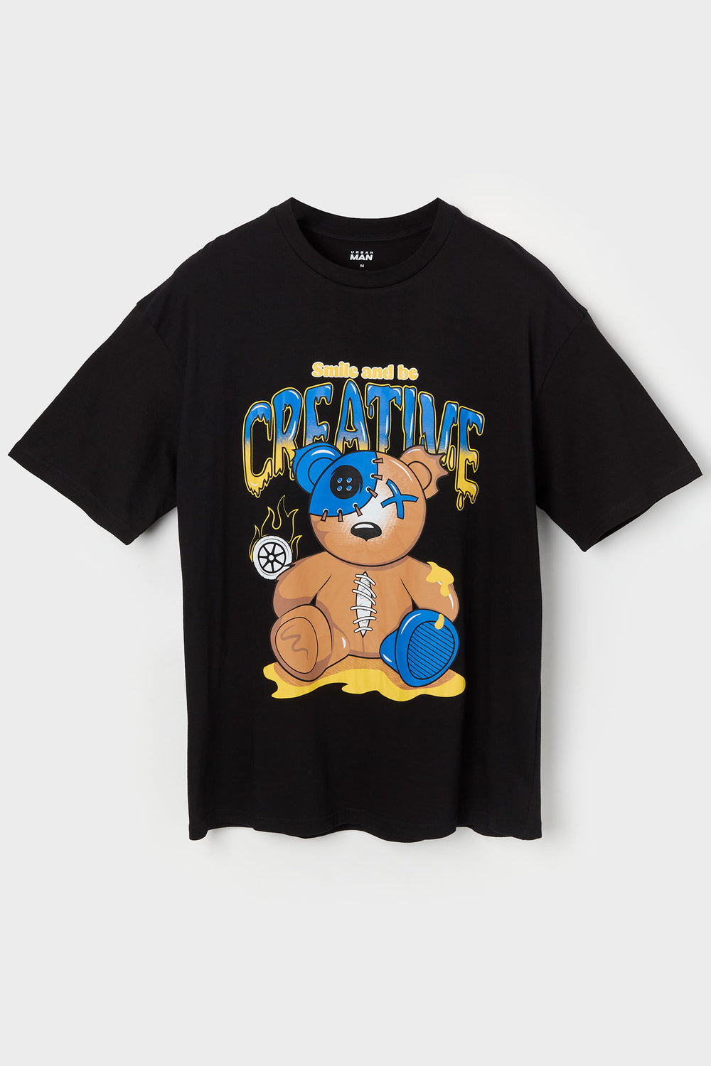 Creative Bear Graphic T-Shirt Creative Bear Graphic T-Shirt 4