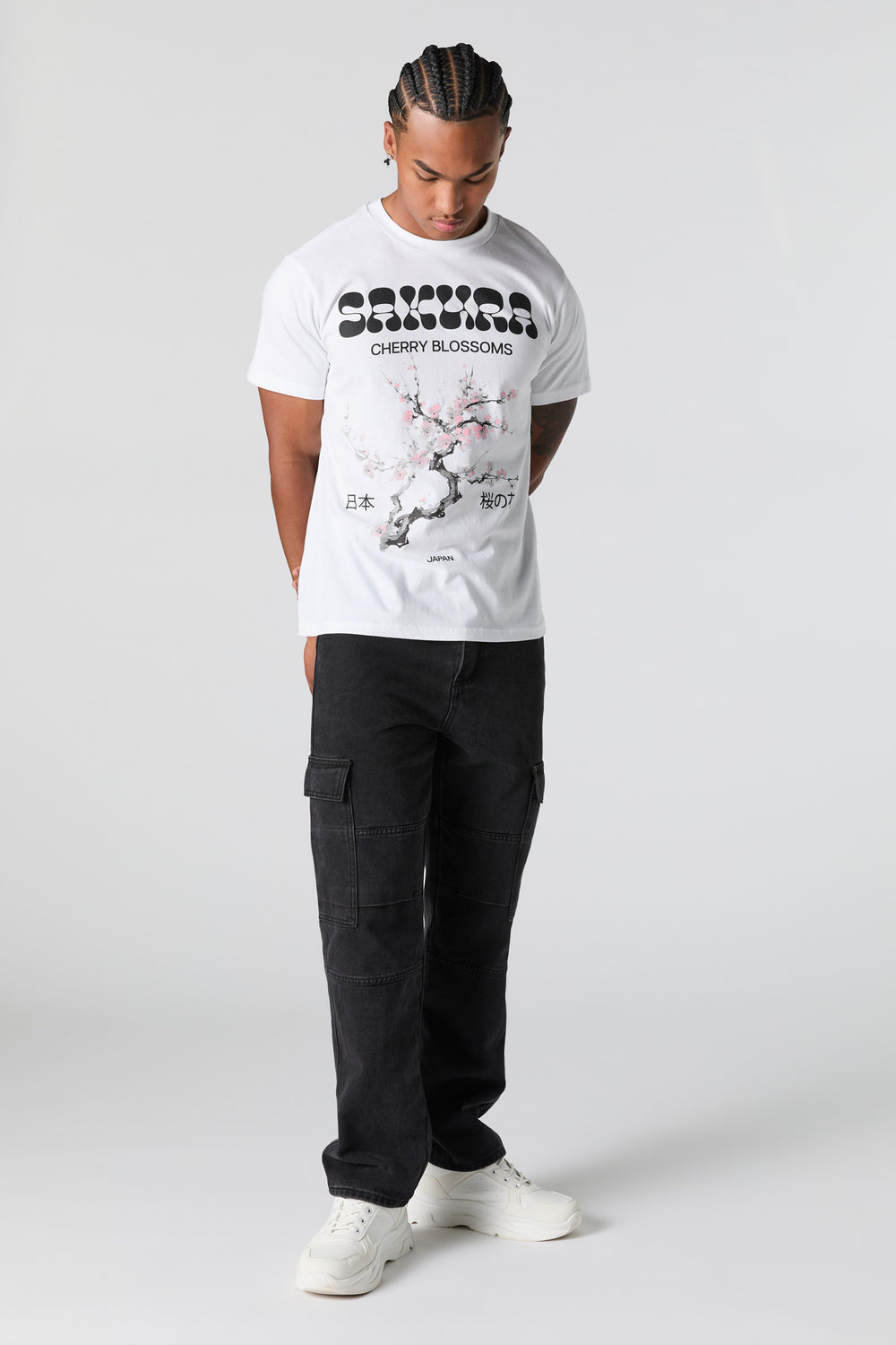 Sakura Cherry Blossoms Graphic T-Shirt Sakura Cherry Blossoms Graphic T-Shirt 2