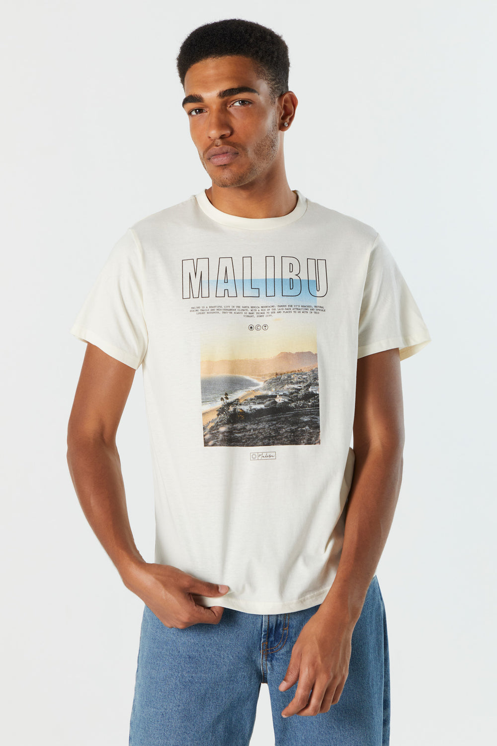 Malibu Graphic T-Shirt Malibu Graphic T-Shirt 1