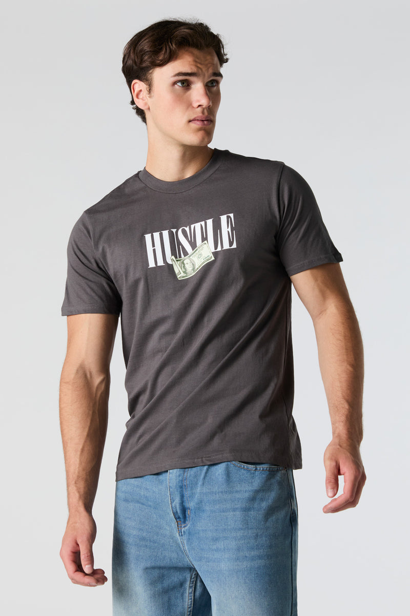 Hustle Graphic T-Shirt