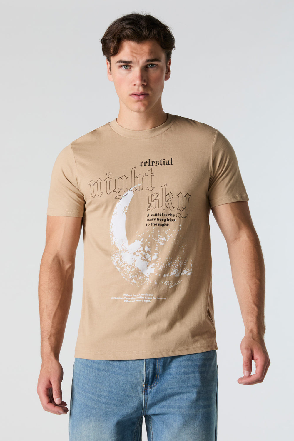 Night Sky Graphic T-Shirt Night Sky Graphic T-Shirt 1