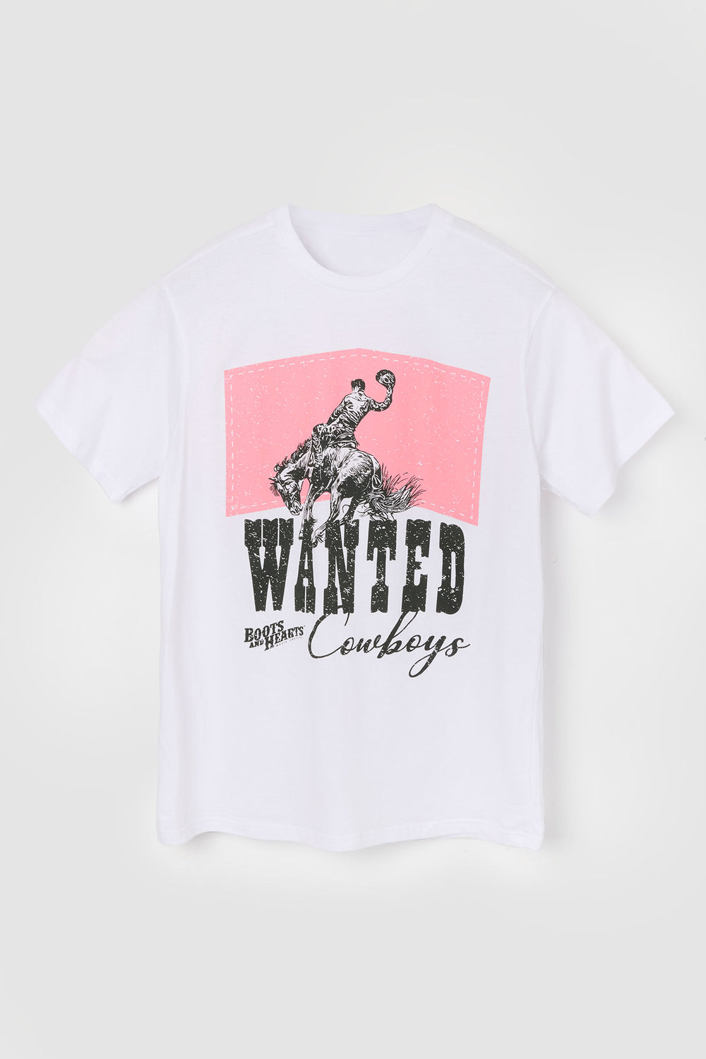 Boots and Hearts Wanted Cowboys Graphic T-Shirt Boots and Hearts Wanted Cowboys Graphic T-Shirt 4