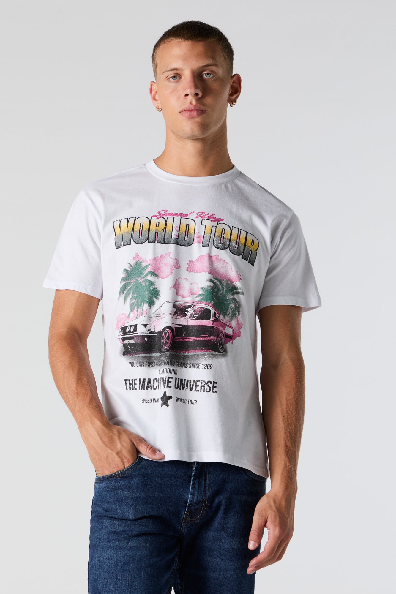 Speedway World Tour Graphic T-Shirt