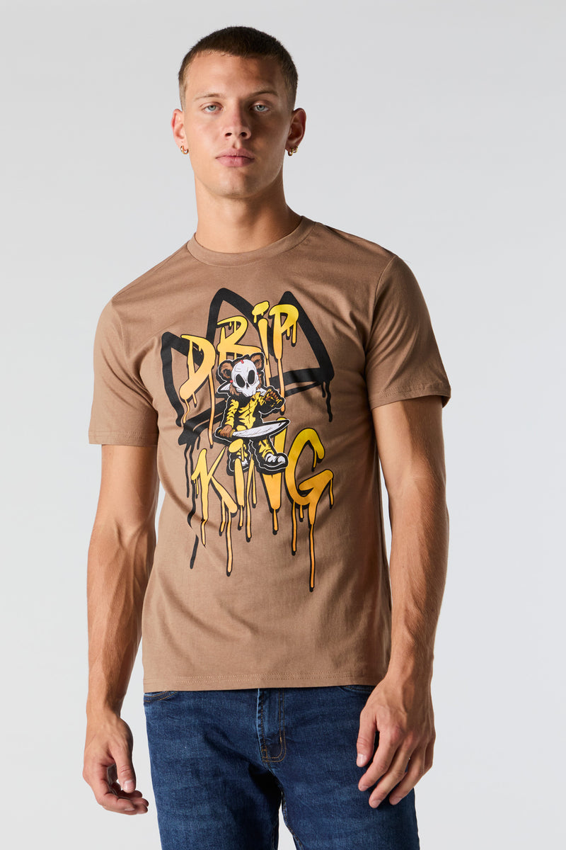 Drip King Graphic T-Shirt