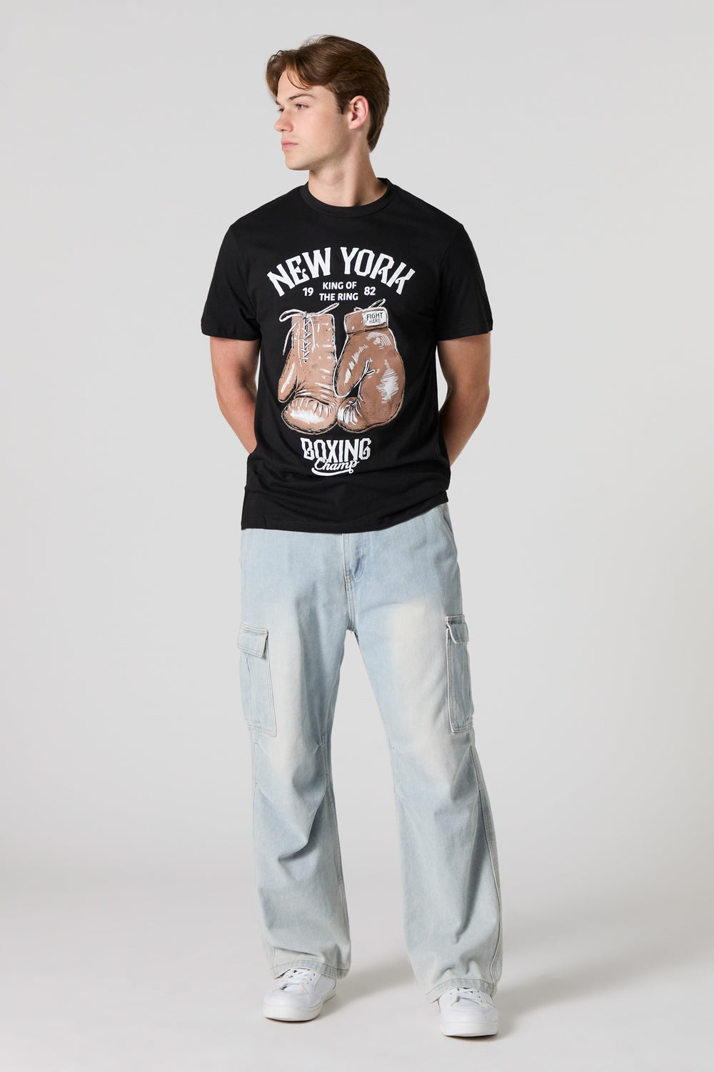 New York Boxing Graphic T-Shirt New York Boxing Graphic T-Shirt 2