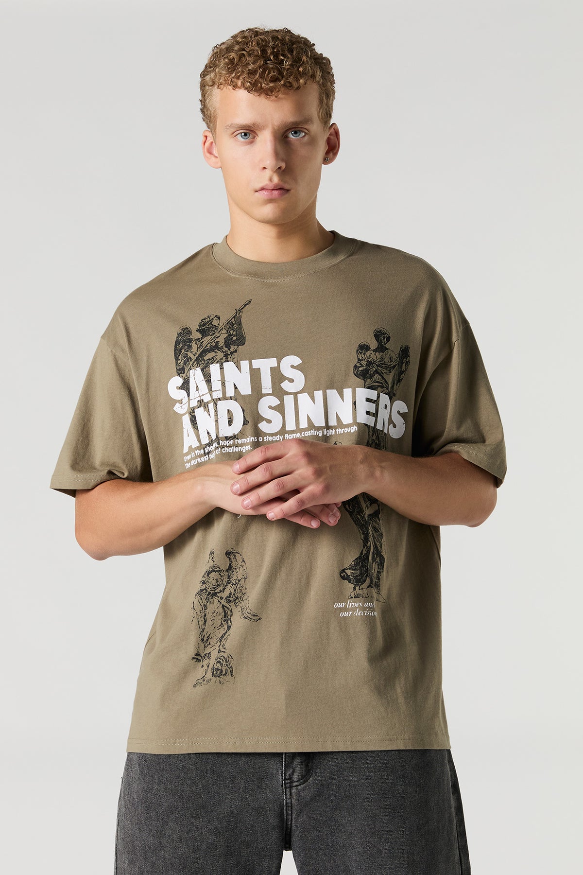 Saints and Sinners Graphic T-Shirt