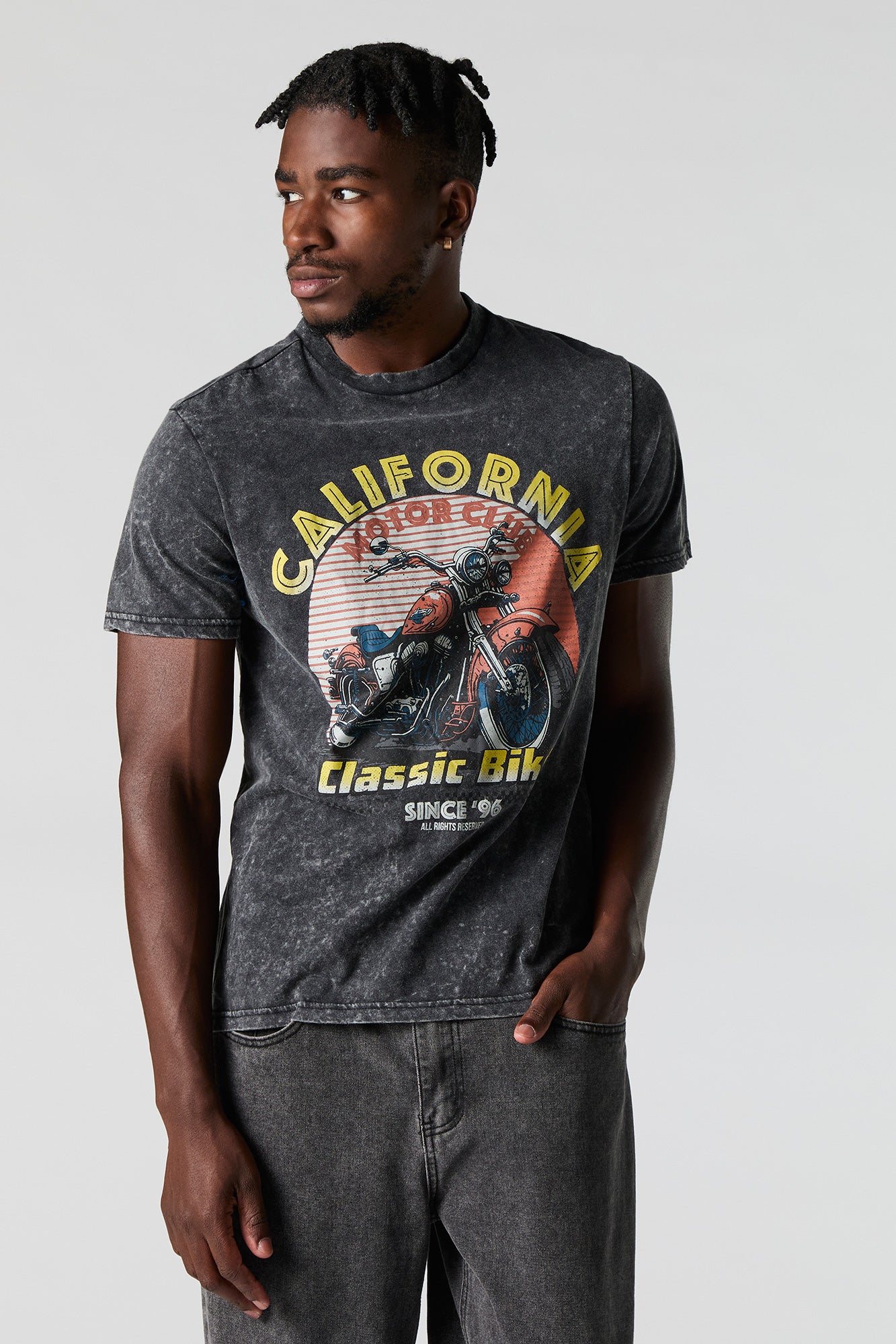 Cali Motor Club Graphic Washed T-Shirt