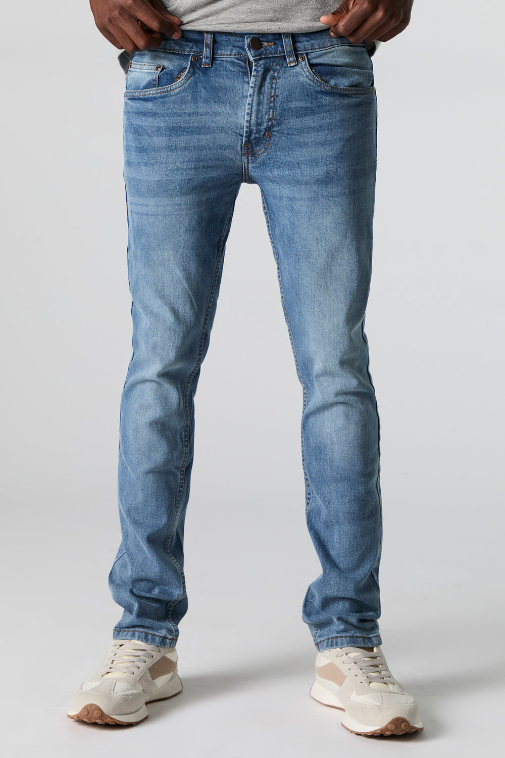 Medium Wash Slim Jean Medium Wash Slim Jean 1