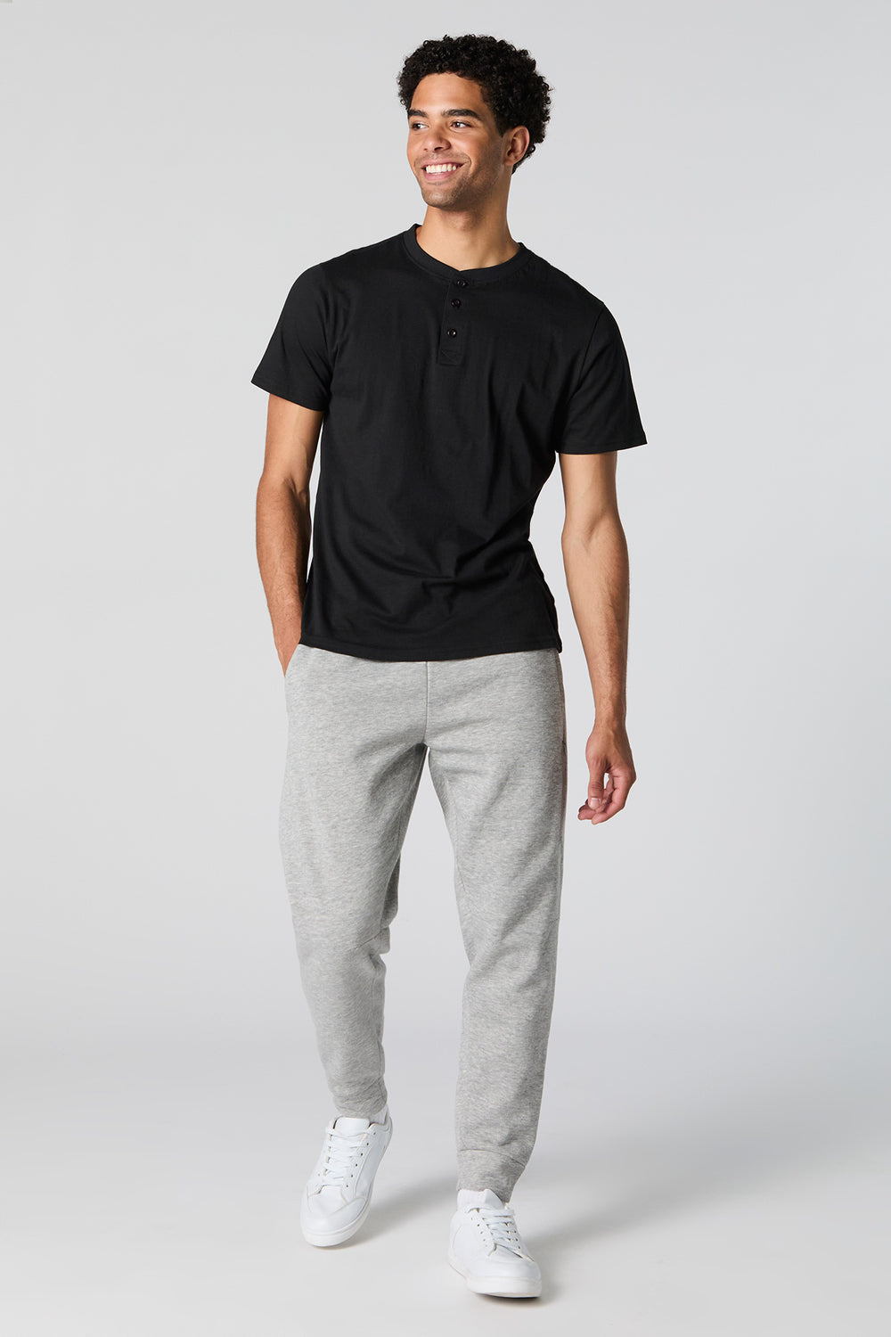 Solid Henley T-Shirt Solid Henley T-Shirt 6