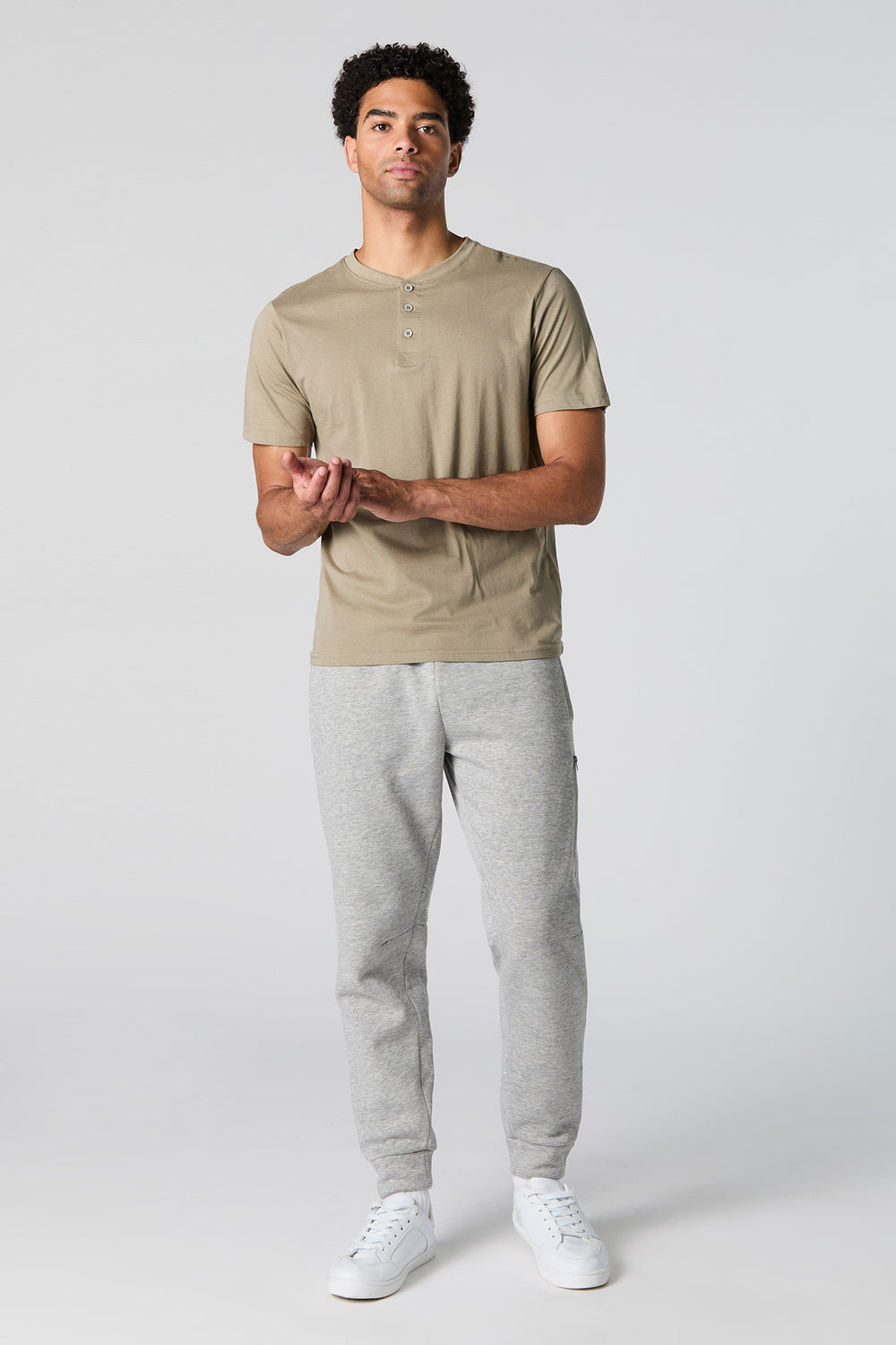 Solid Henley T-Shirt Solid Henley T-Shirt 18