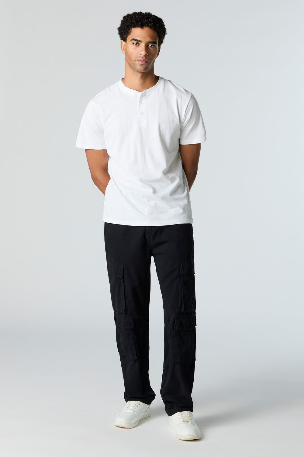 Solid Henley T-Shirt Solid Henley T-Shirt 11