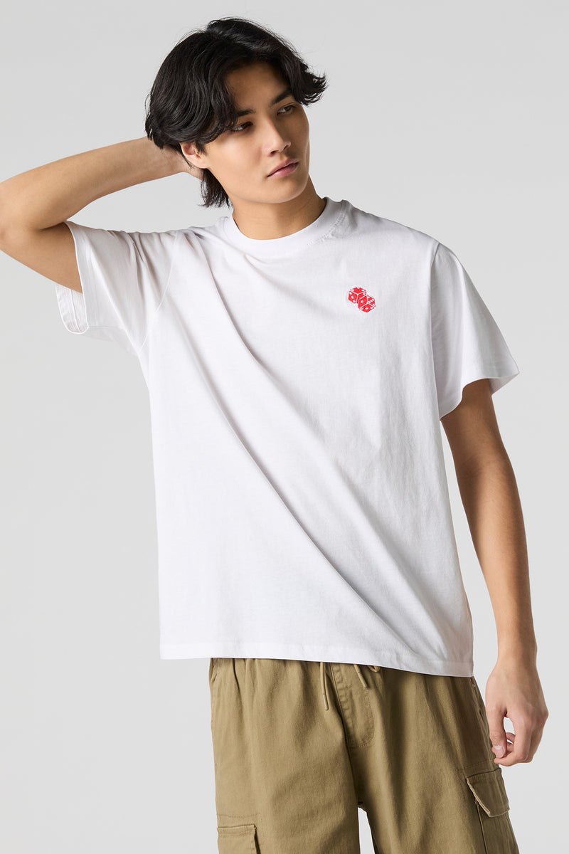 Embroidered Crewneck T-Shirt