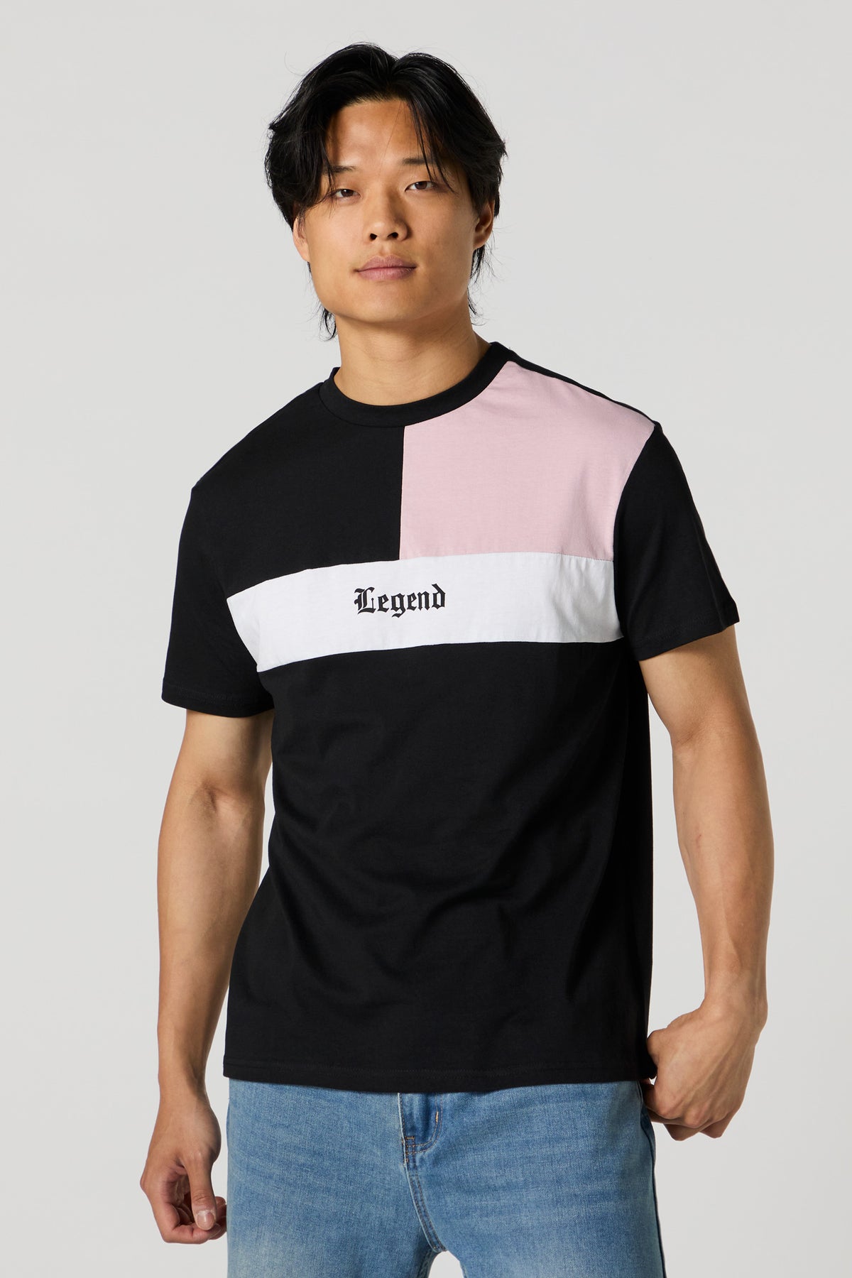 Legend Graphic Colourblock T-Shirt