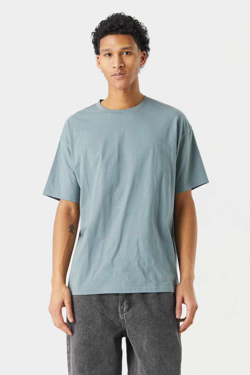 Basic Crew Relaxed T-Shirt Basic Crew Relaxed T-Shirt 4