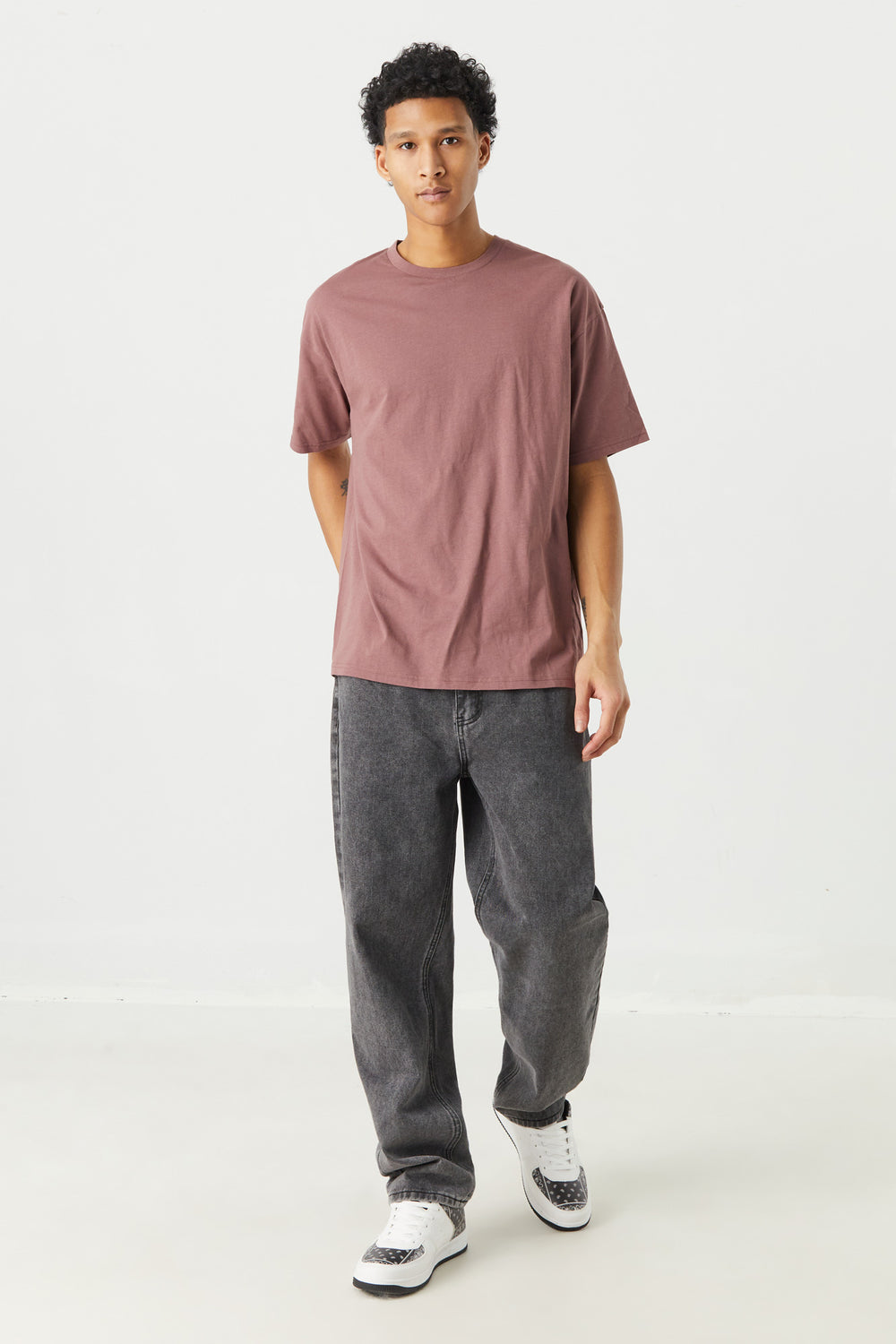 Basic Crew Relaxed T-Shirt Basic Crew Relaxed T-Shirt 9