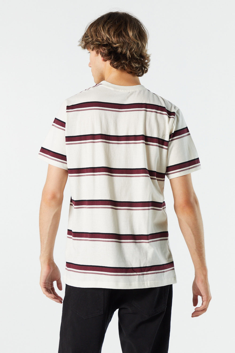 Striped Crewneck T-Shirt Striped Crewneck T-Shirt 8