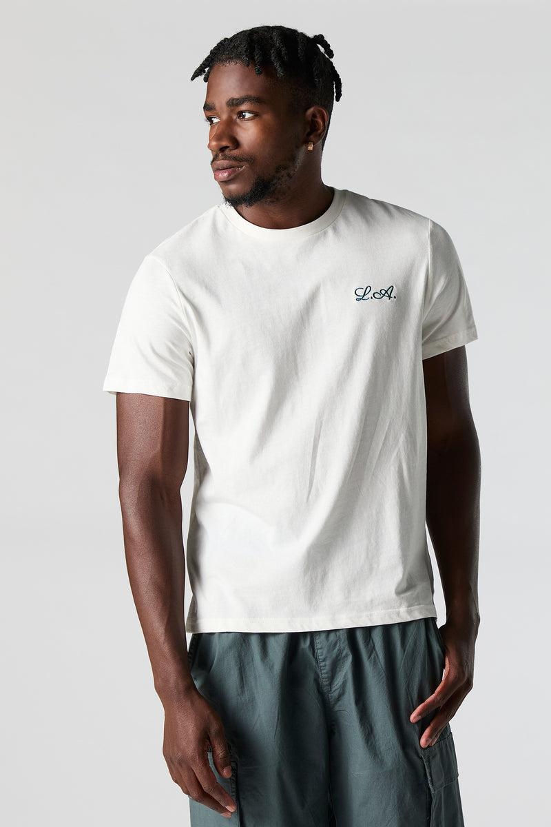 LA Embroidered T-Shirt