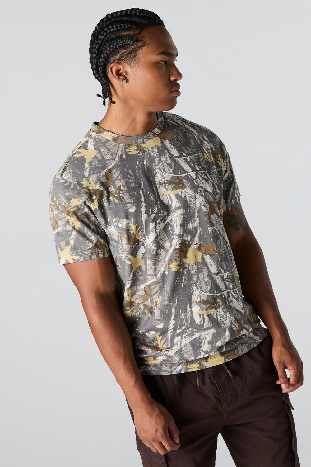 Camo Forest Print T-Shirt Camo Forest Print T-Shirt 1