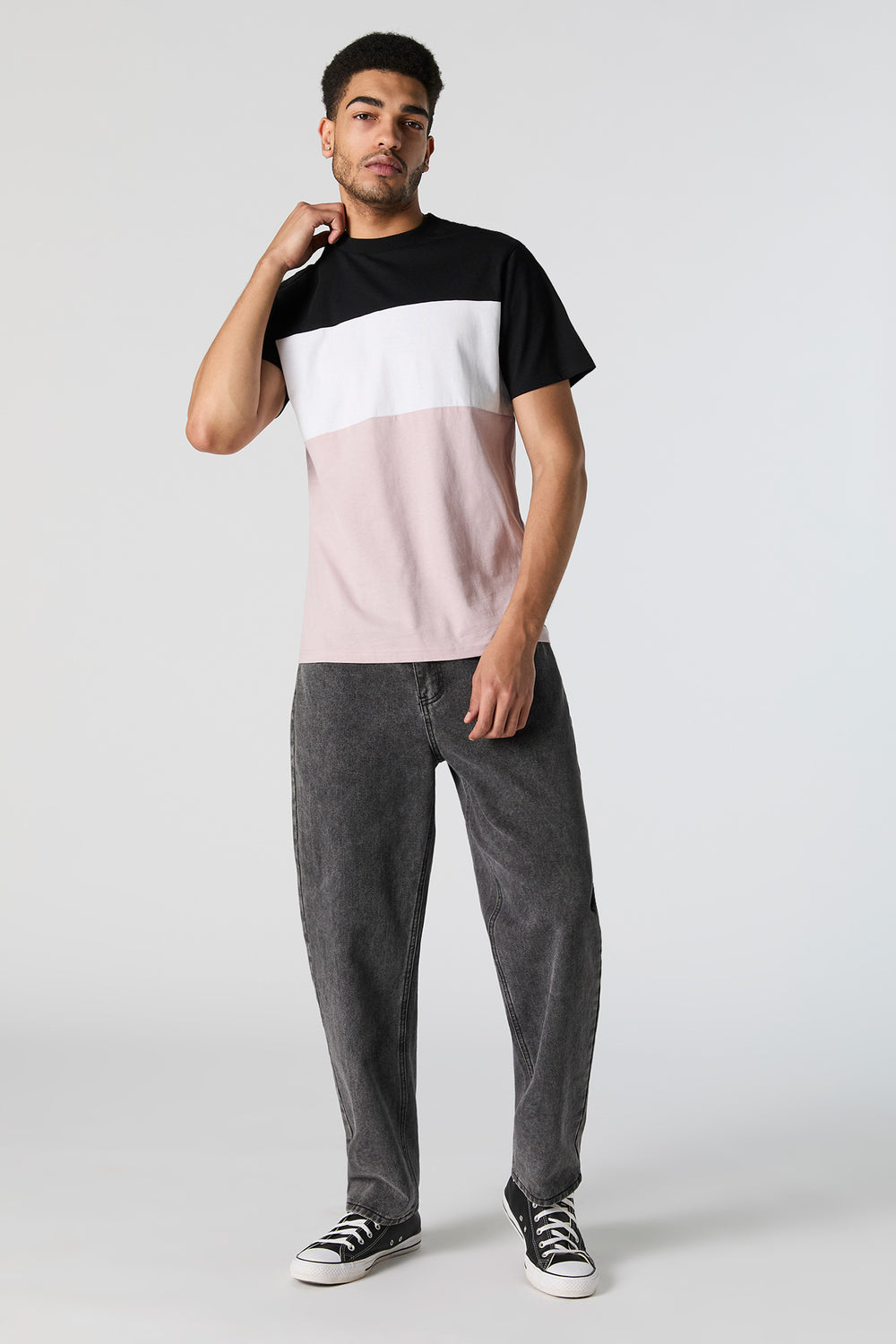 Colourblock Crewneck T-Shirt Colourblock Crewneck T-Shirt 12