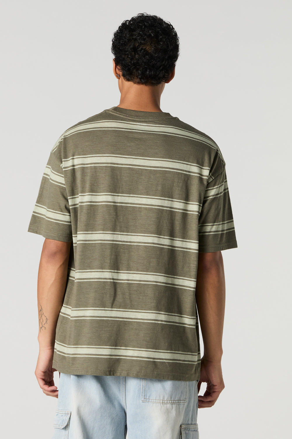 Striped Relaxed Crewneck T-Shirt Striped Relaxed Crewneck T-Shirt 11