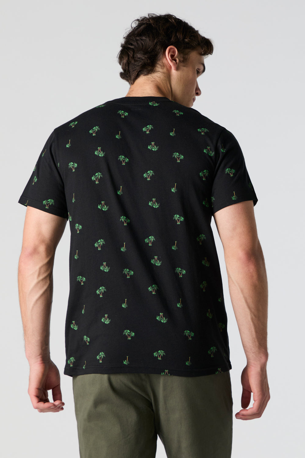 Palm Tree Ditsy Print T-Shirt Palm Tree Ditsy Print T-Shirt 2