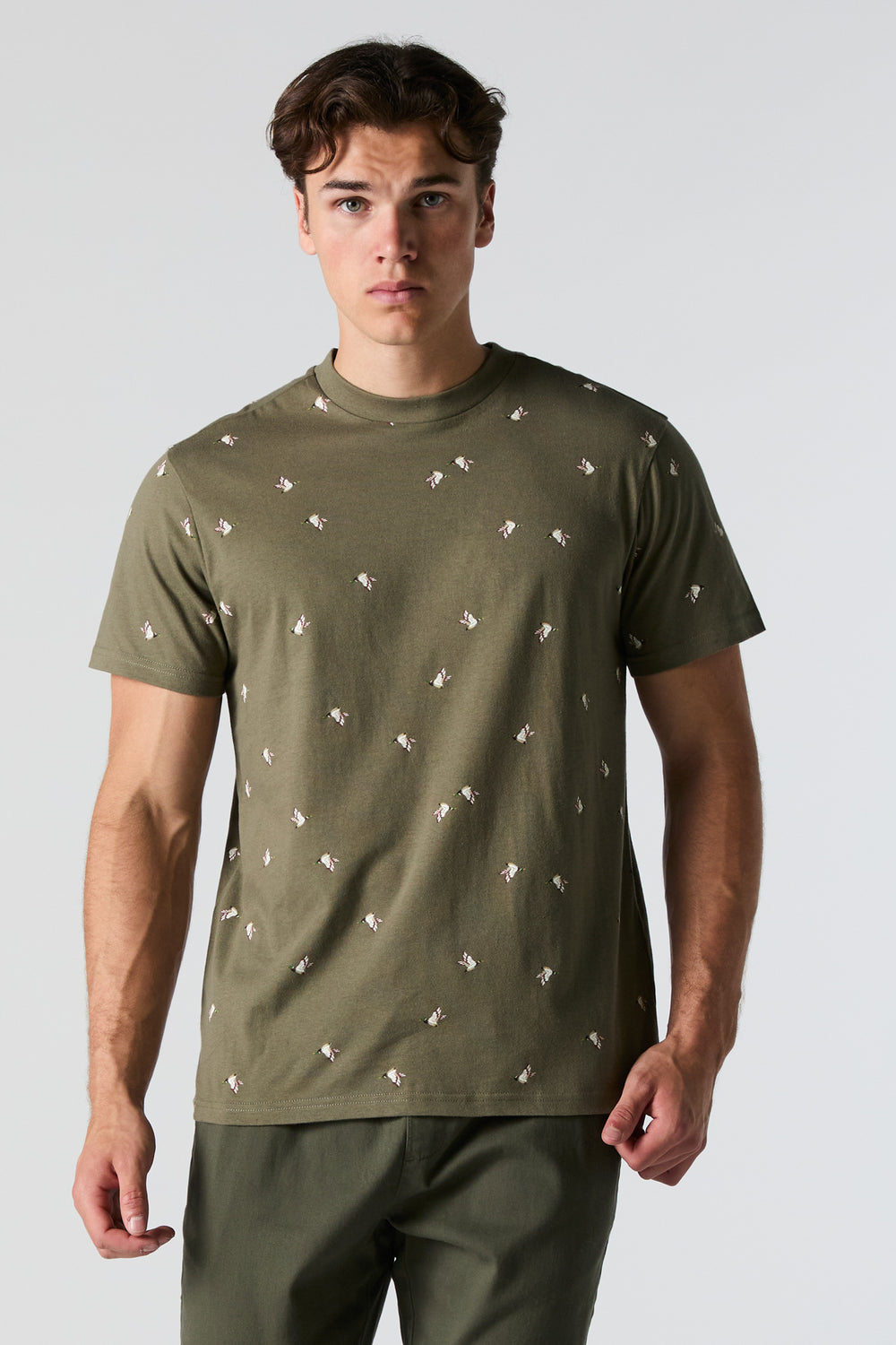 Duck Ditsy Print T-Shirt Duck Ditsy Print T-Shirt 1