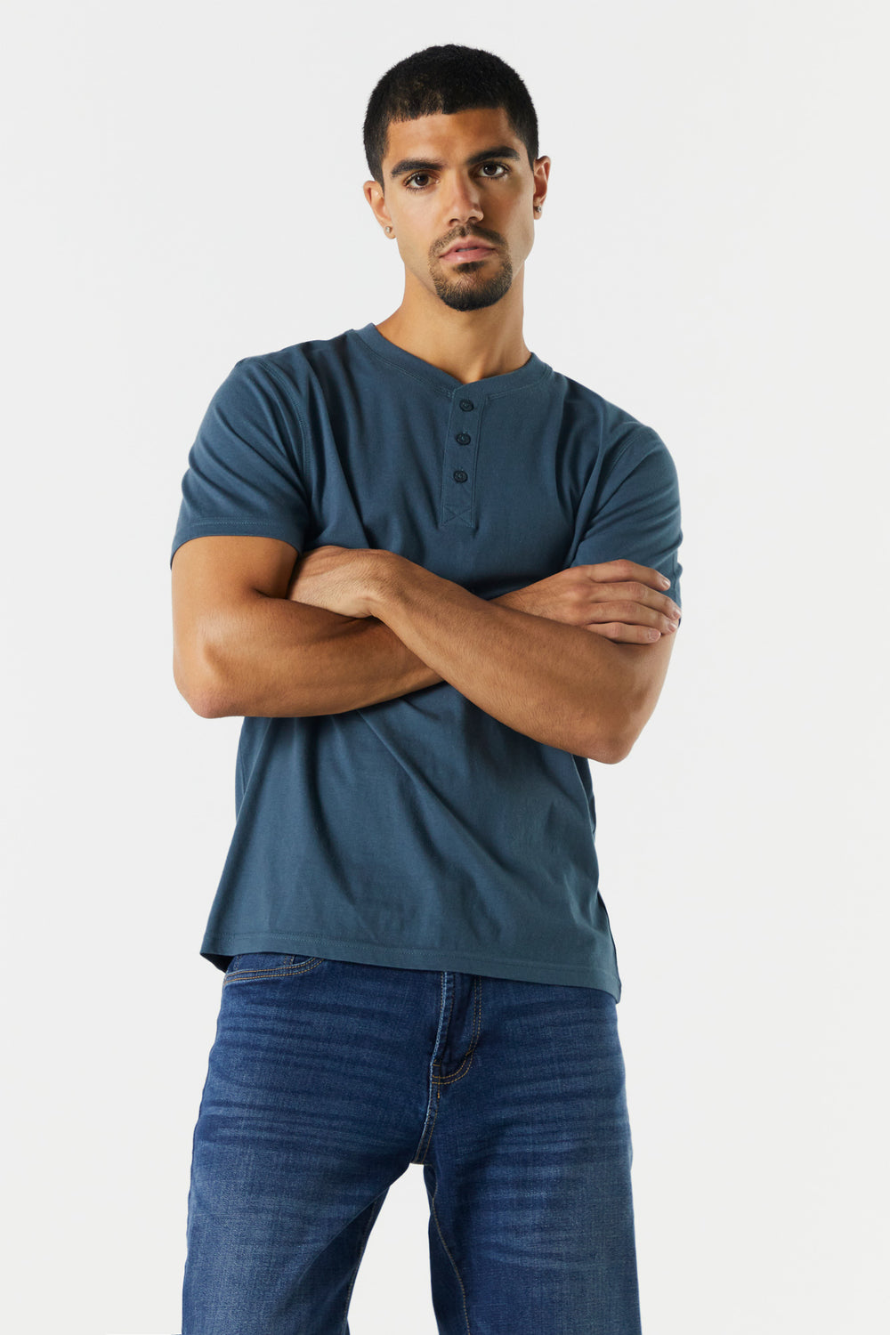 Basic Henley Shirt Basic Henley Shirt 22