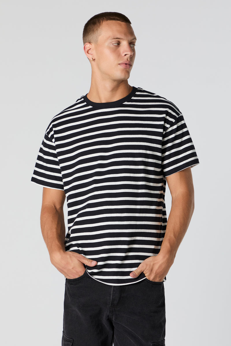 Striped Crewneck T-Shirt