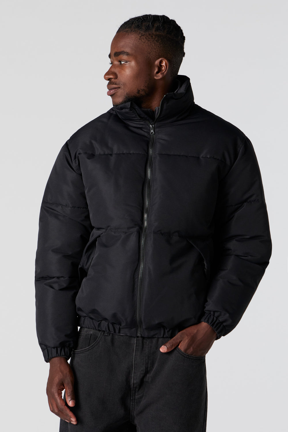 Mock Neck Puffer Jacket Mock Neck Puffer Jacket 4