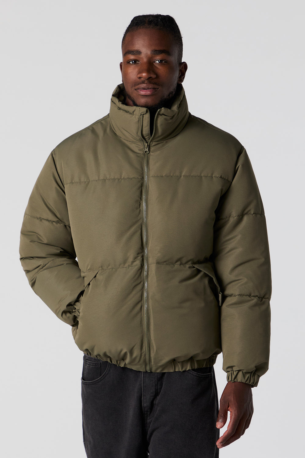 Mock Neck Puffer Jacket Mock Neck Puffer Jacket 10