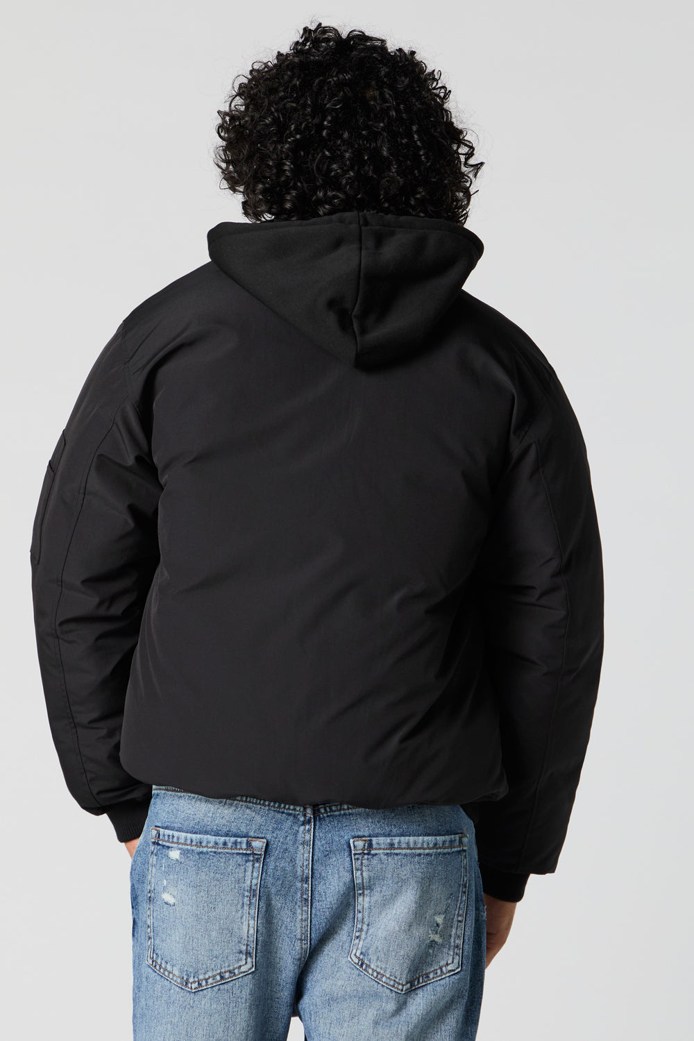 Hooded Bomber Jacket Hooded Bomber Jacket 6