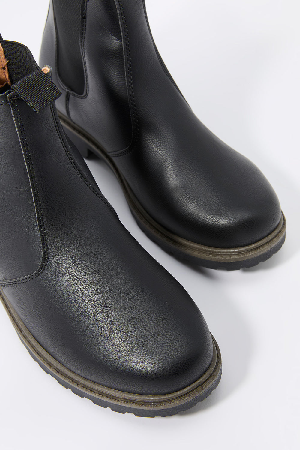 Faux Leather Chelsea Boot Faux Leather Chelsea Boot 1