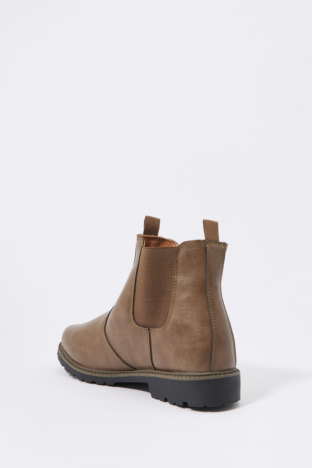 Faux Leather Chelsea Boot Faux Leather Chelsea Boot 4