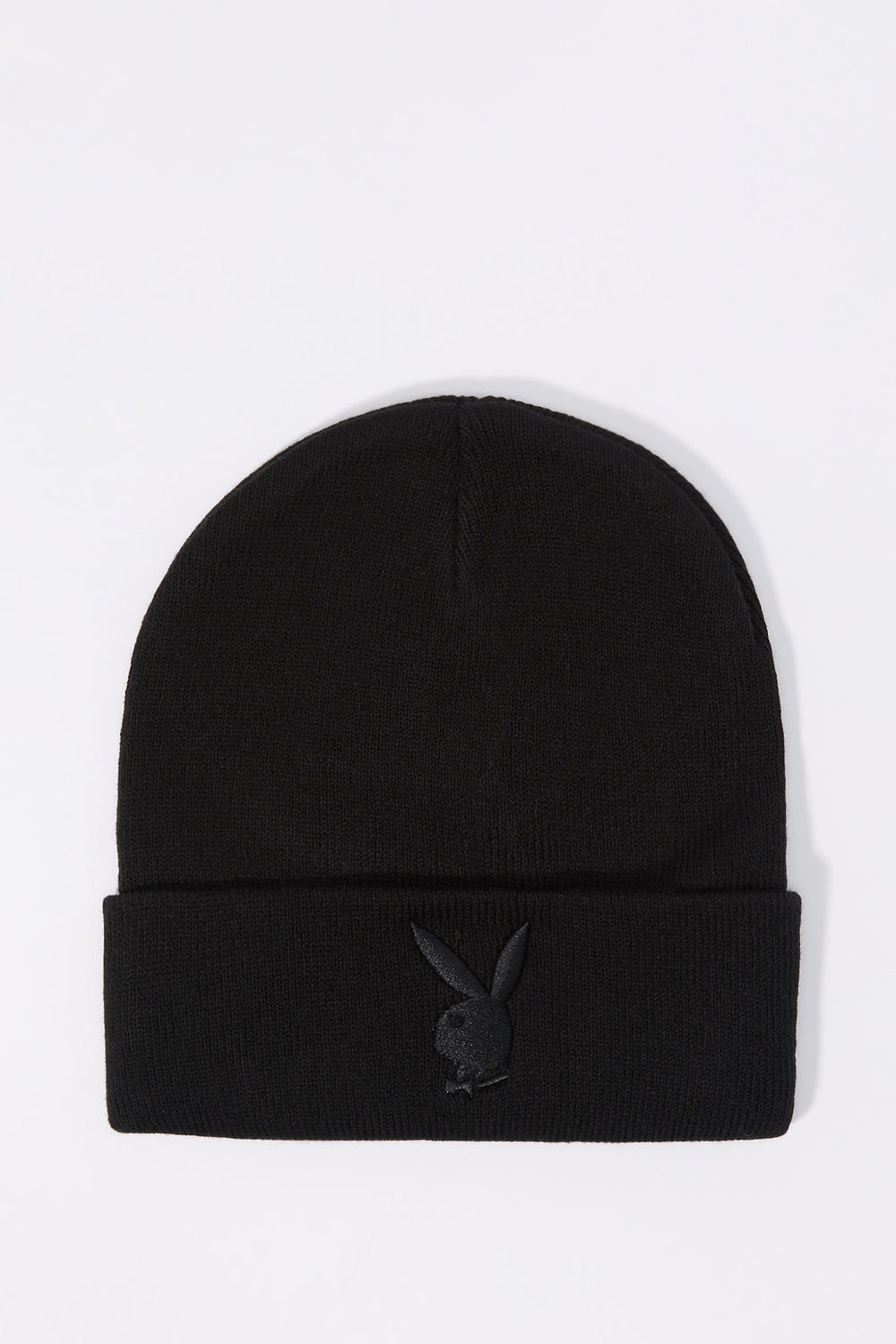 Playboy Embroidered Ribbed Knit Beanie Playboy Embroidered Ribbed Knit Beanie 3